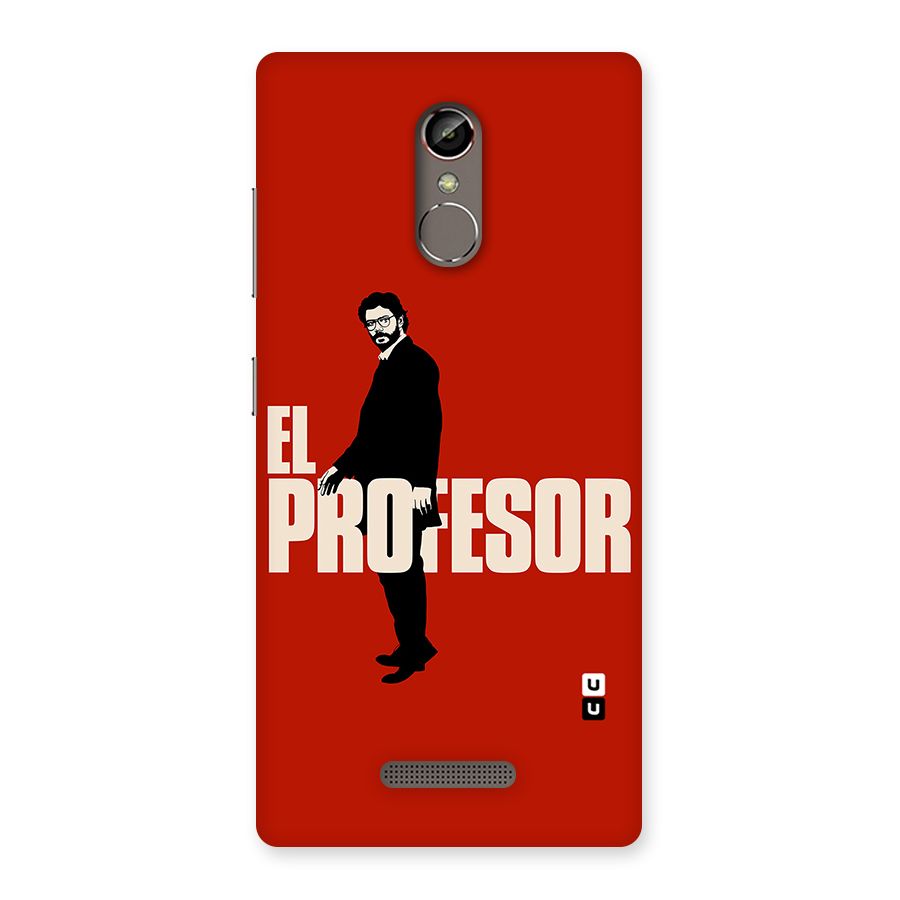 El Profesor Minimalist Back Case for Gionee S6s
