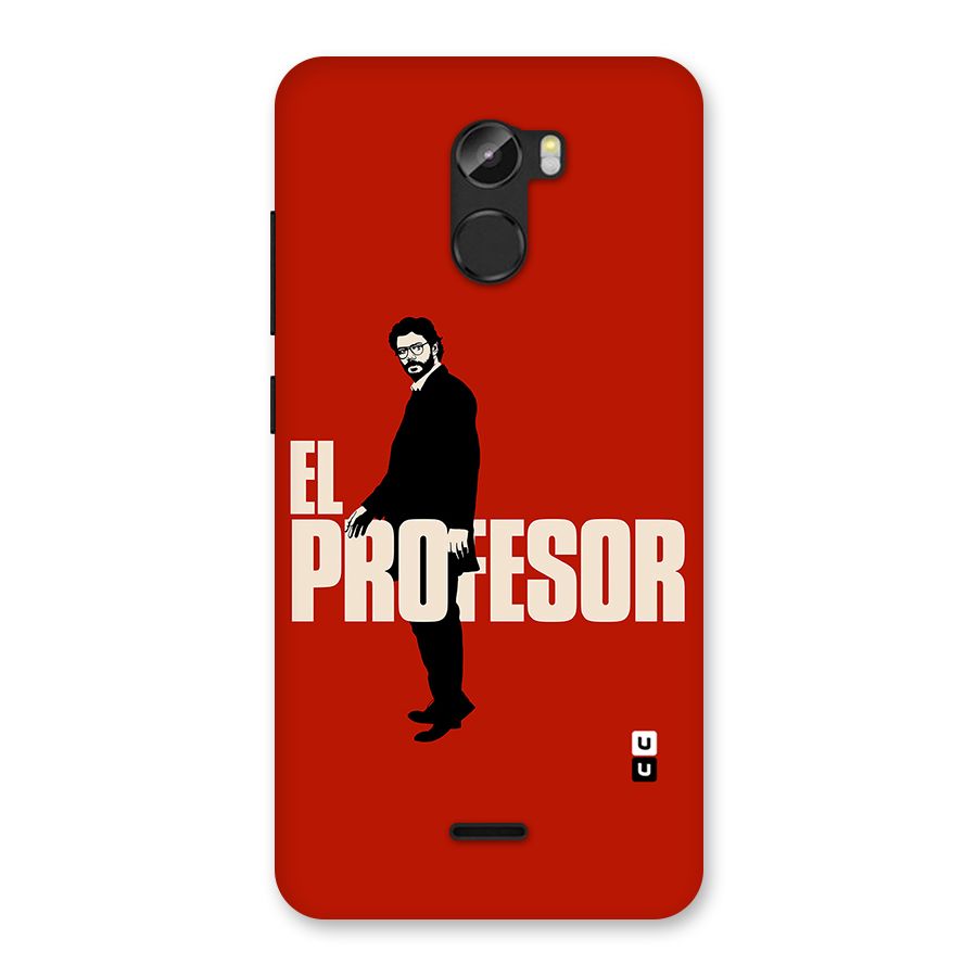 El Profesor Minimalist Back Case for Gionee X1