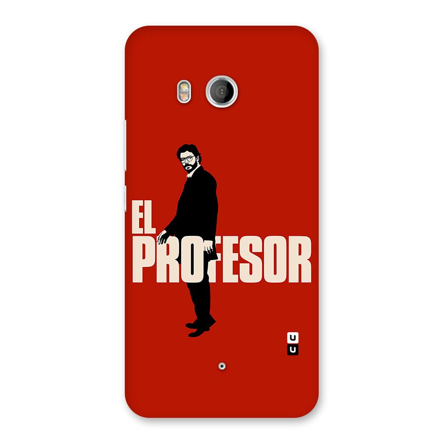 El Profesor Minimalist Back Case for HTC U11