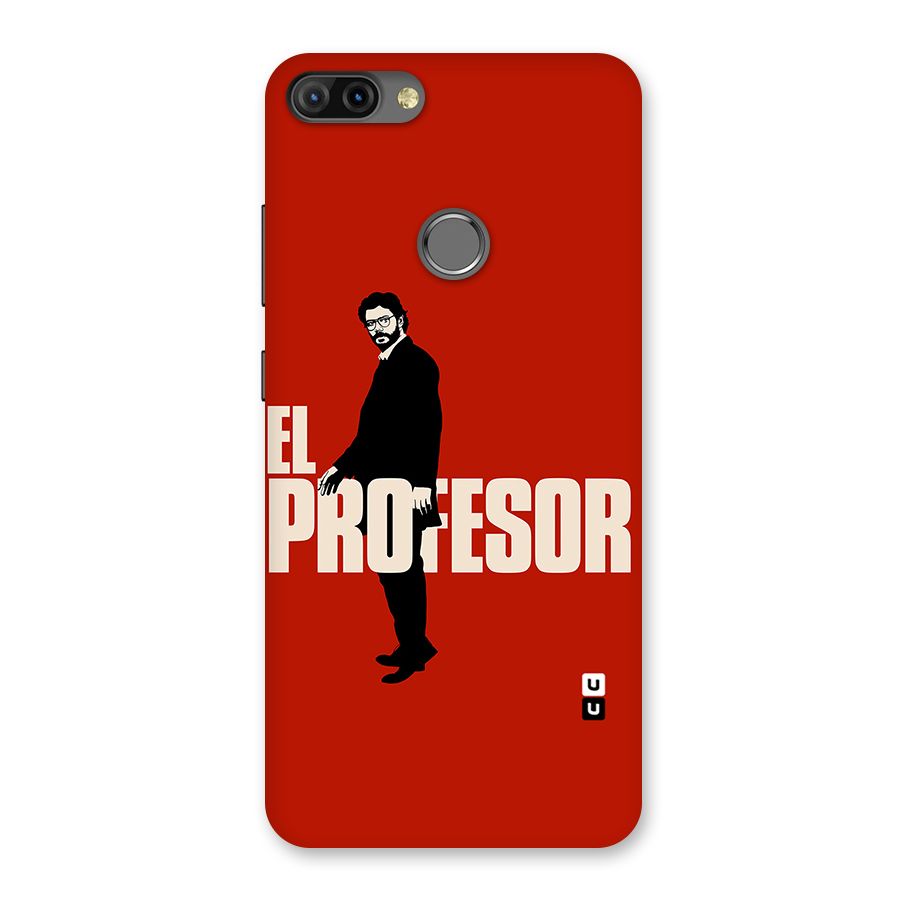 El Profesor Minimalist Back Case for Infinix Hot 6 Pro