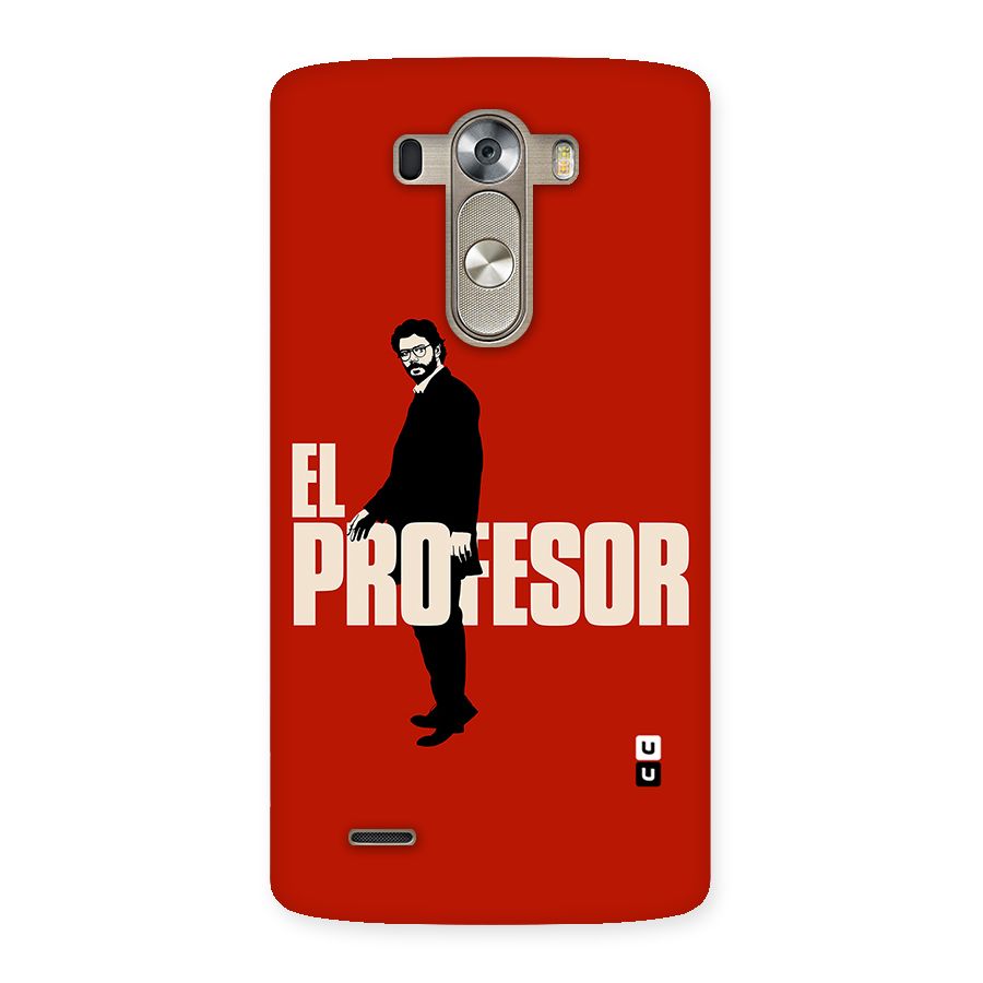 El Profesor Minimalist Back Case for LG G3