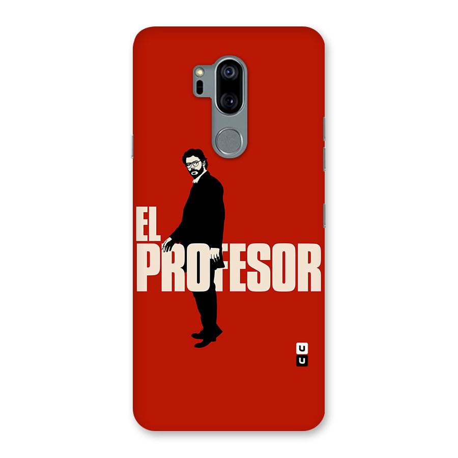 El Profesor Minimalist Back Case for LG G7