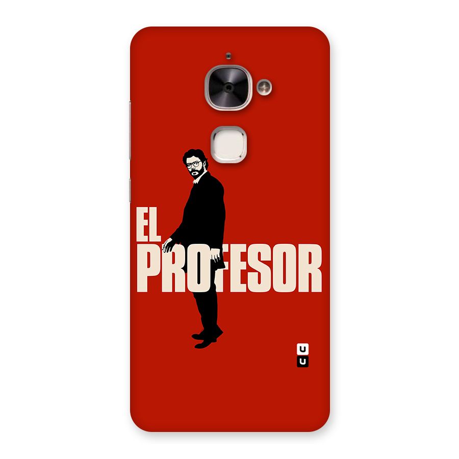 El Profesor Minimalist Back Case for Le 2