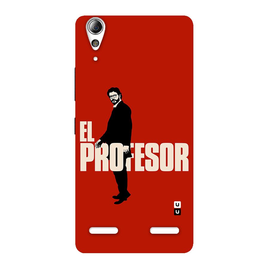 El Profesor Minimalist Back Case for Lenovo A6000 Plus