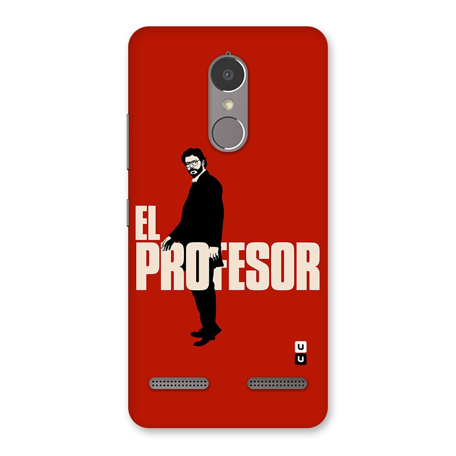 El Profesor Minimalist Back Case for Lenovo K6