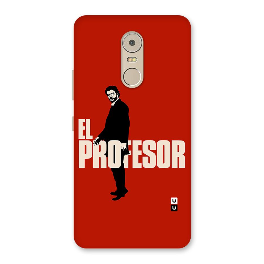 El Profesor Minimalist Back Case for Lenovo K6 Note