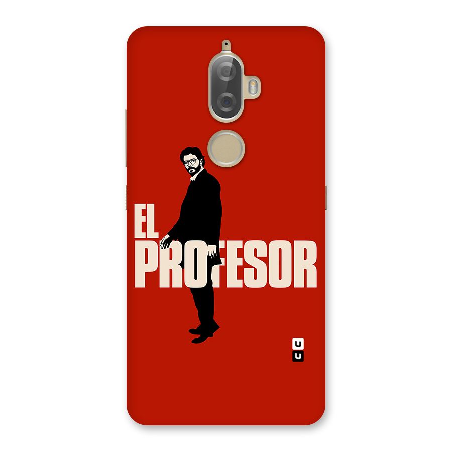 El Profesor Minimalist Back Case for Lenovo K8 Plus