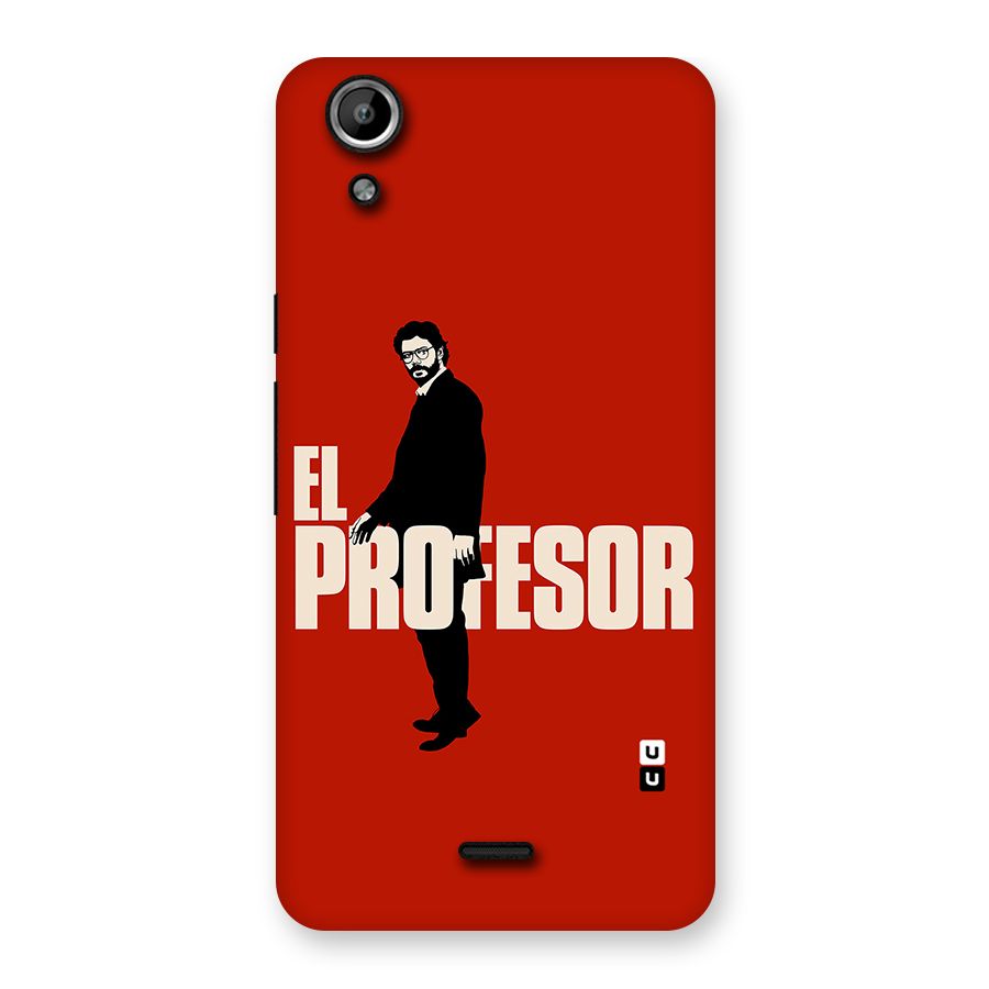 El Profesor Minimalist Back Case for Micromax Canvas Selfie Lens Q345