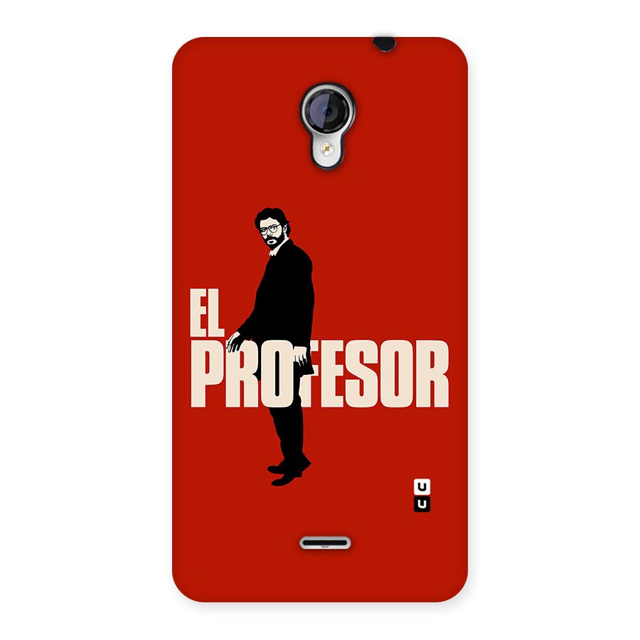 El Profesor Minimalist Back Case for Micromax Unite 2 A106
