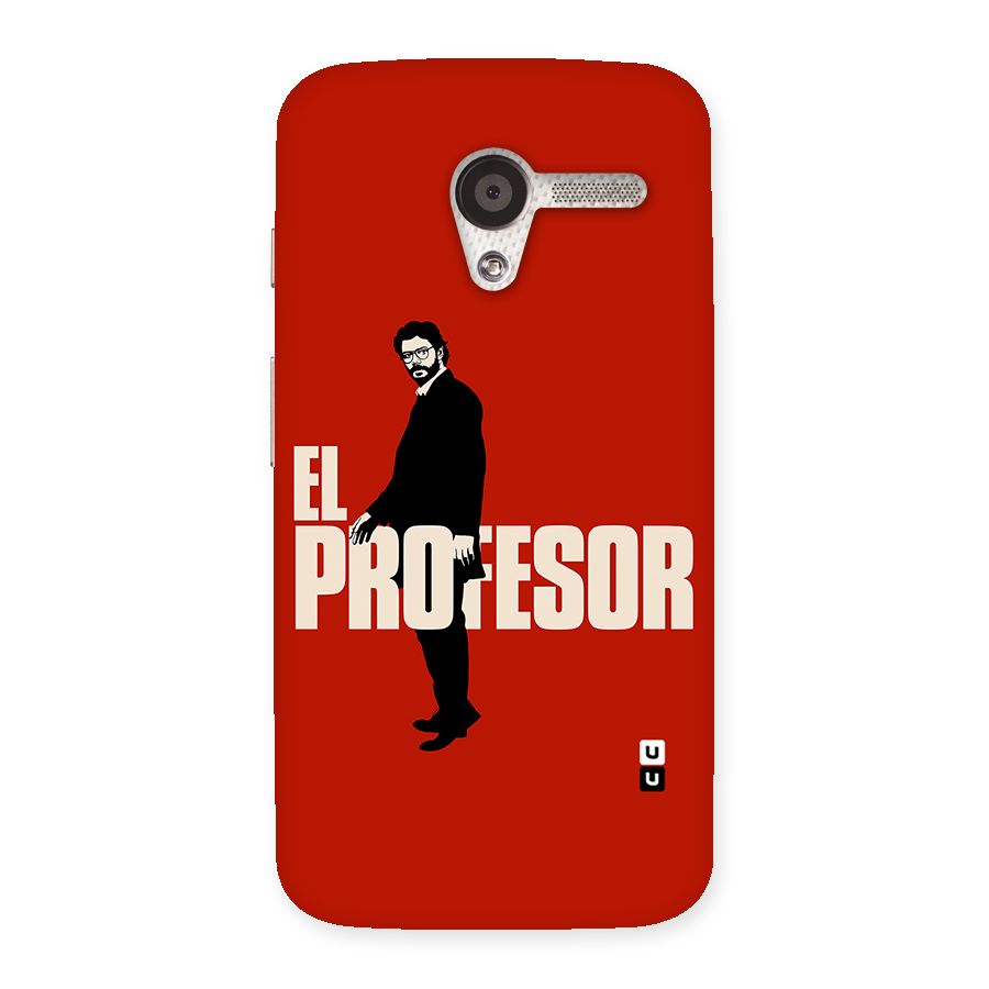 El Profesor Minimalist Back Case for Moto X