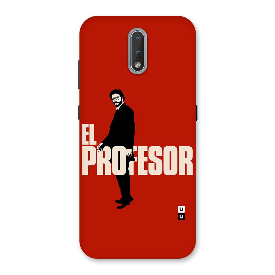 El Profesor Minimalist Back Case for Nokia 2.3