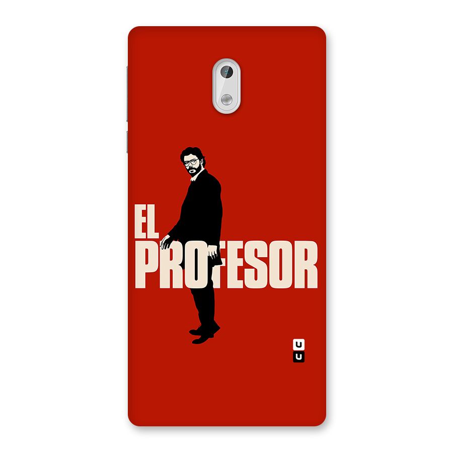 El Profesor Minimalist Back Case for Nokia 3