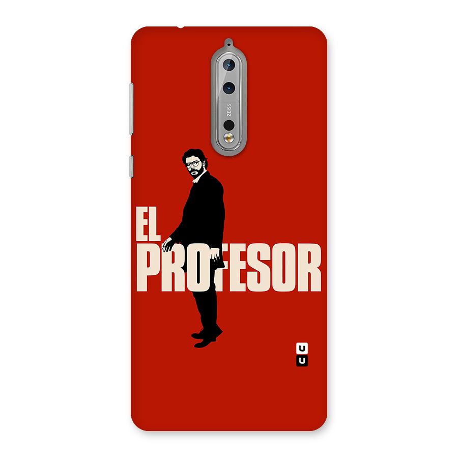 El Profesor Minimalist Back Case for Nokia 8
