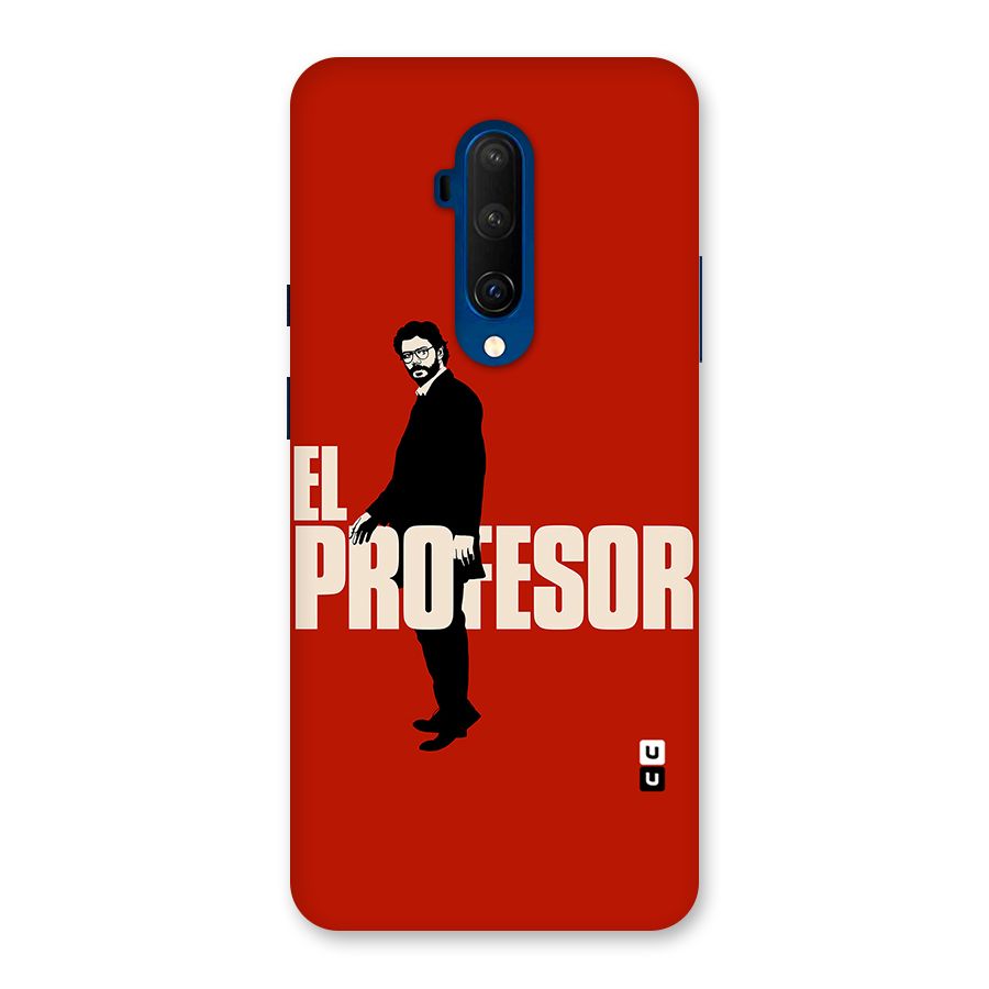 El Profesor Minimalist Back Case for OnePlus 7T Pro