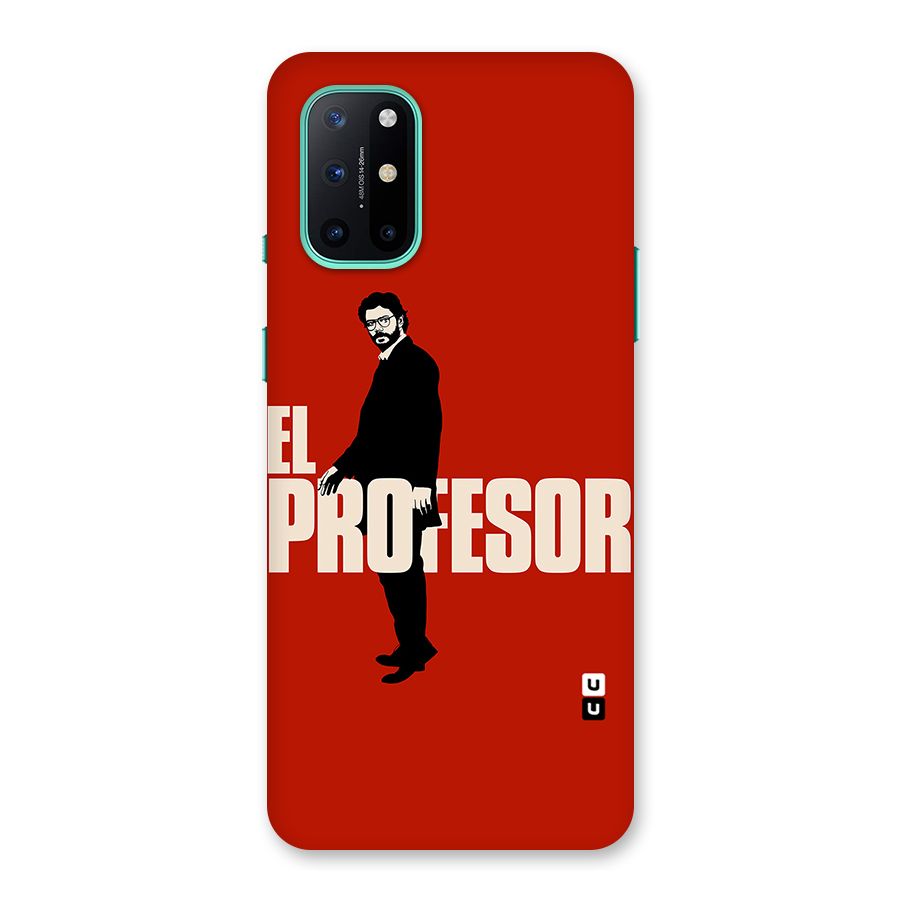El Profesor Minimalist Back Case for OnePlus 8T