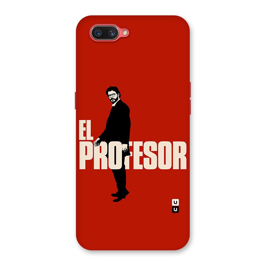 El Profesor Minimalist Back Case for Oppo A3s