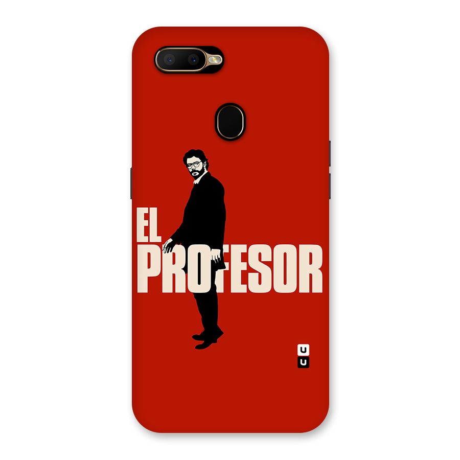 El Profesor Minimalist Back Case for Oppo A5s