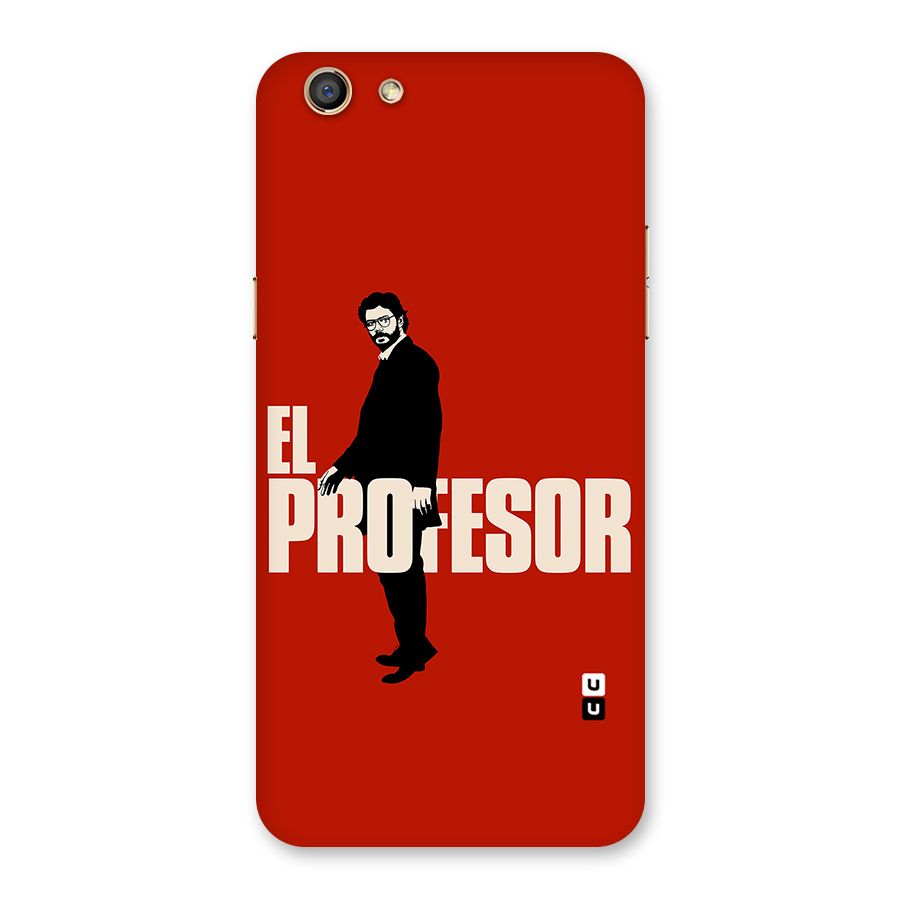 El Profesor Minimalist Back Case for Oppo F3