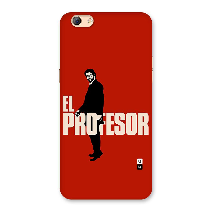 El Profesor Minimalist Back Case for Oppo F3 Plus