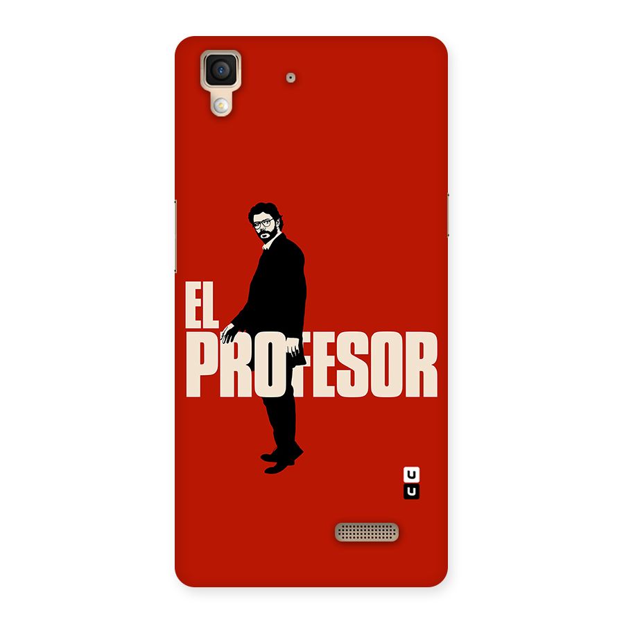 El Profesor Minimalist Back Case for Oppo R7