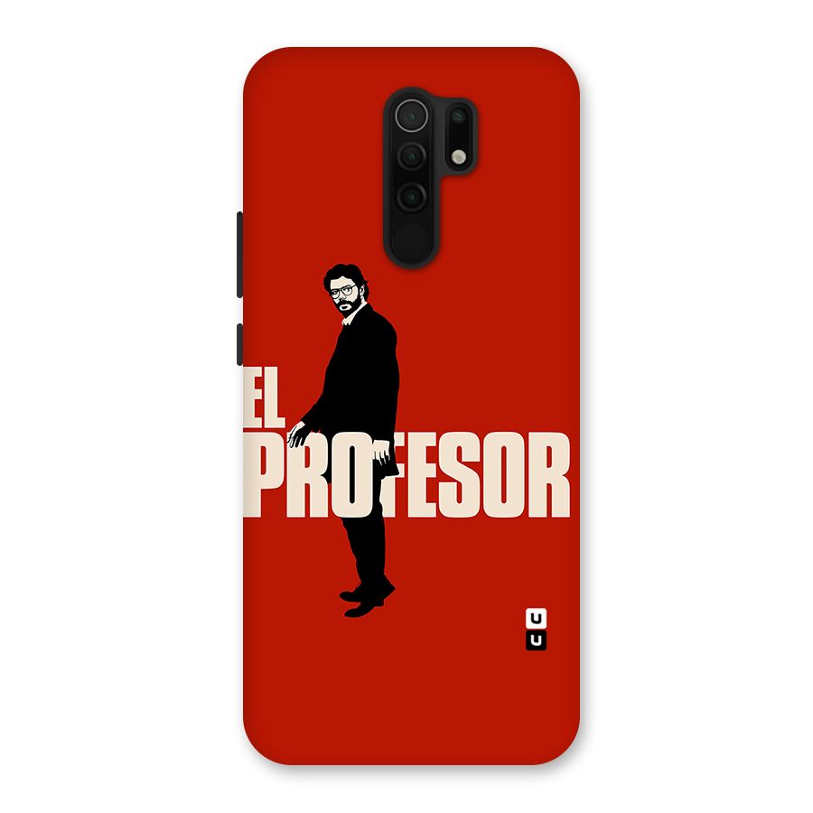 El Profesor Minimalist Back Case for Poco M2