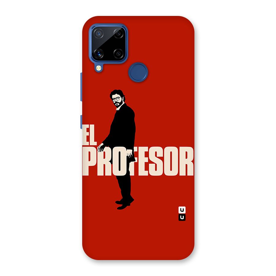 El Profesor Minimalist Back Case for Realme C15