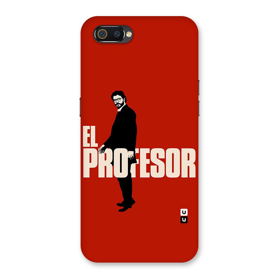 El Profesor Minimalist Back Case for Realme C2