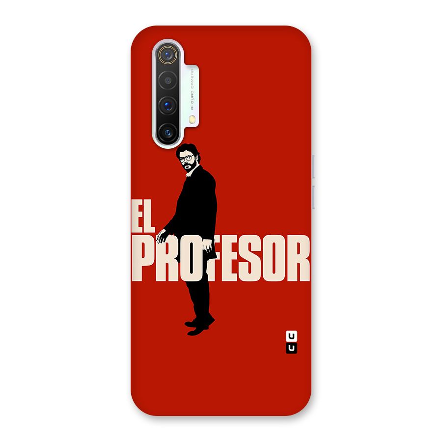 El Profesor Minimalist Back Case for Realme X3