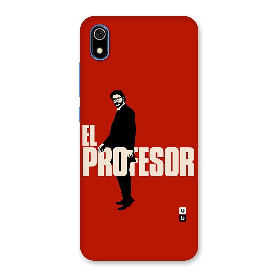 El Profesor Minimalist Back Case for Redmi 7A
