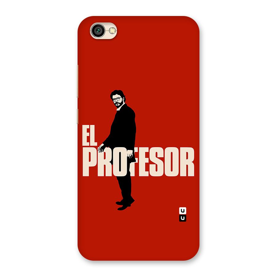 El Profesor Minimalist Back Case for Redmi Y1 Lite