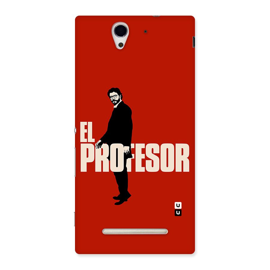 El Profesor Minimalist Back Case for Sony Xperia C3