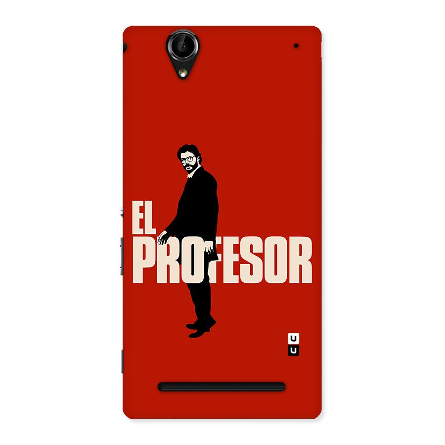 El Profesor Minimalist Back Case for Sony Xperia T2