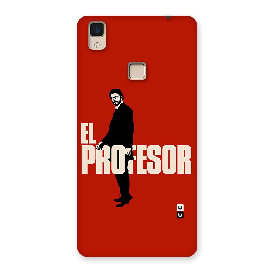 El Profesor Minimalist Back Case for V3 Max