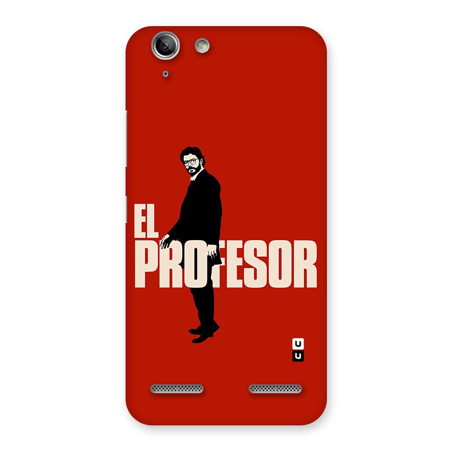 El Profesor Minimalist Back Case for Vibe K5 Plus