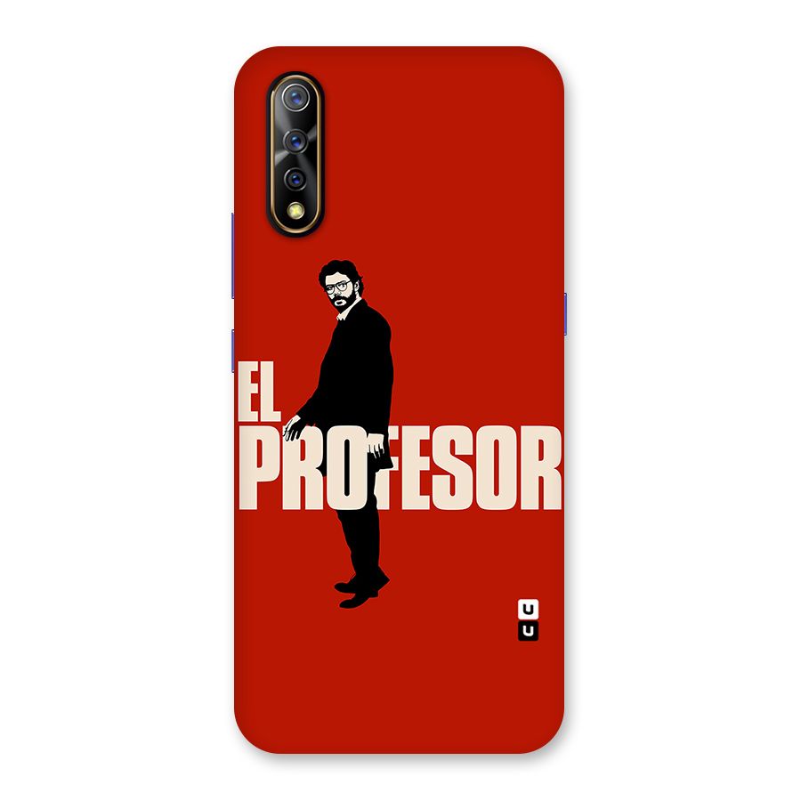 El Profesor Minimalist Back Case for Vivo S1