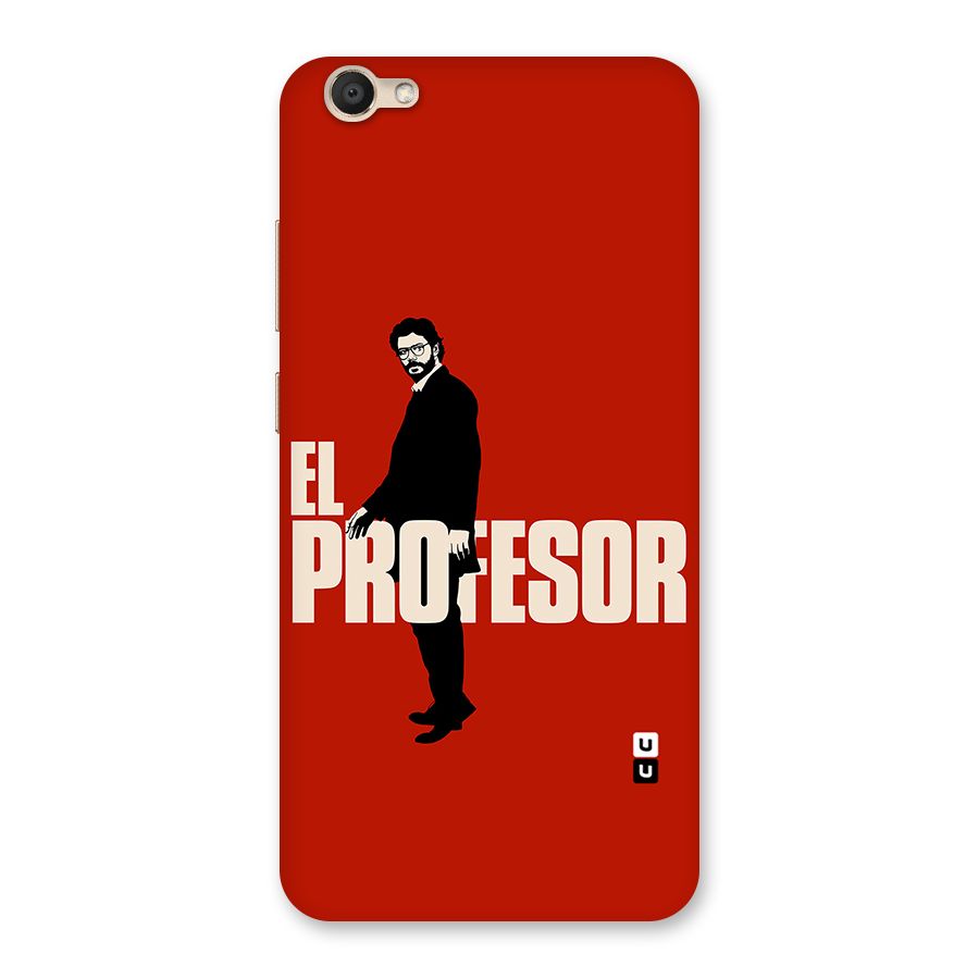 El Profesor Minimalist Back Case for Vivo V5