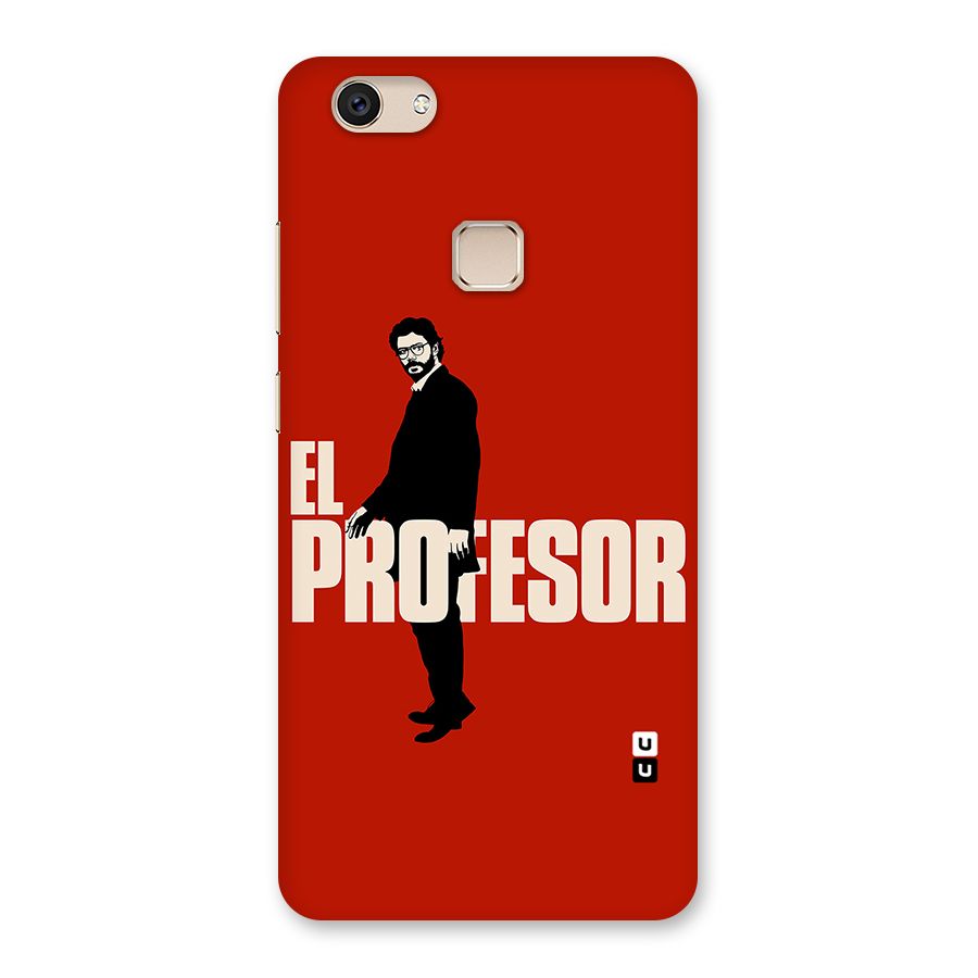 El Profesor Minimalist Back Case for Vivo V7