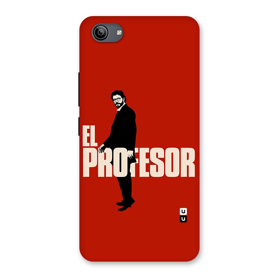 El Profesor Minimalist Back Case for Vivo Y81i