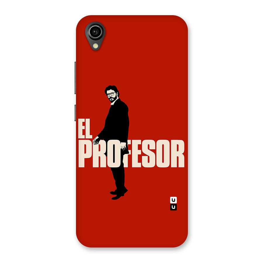 El Profesor Minimalist Back Case for Vivo Y90