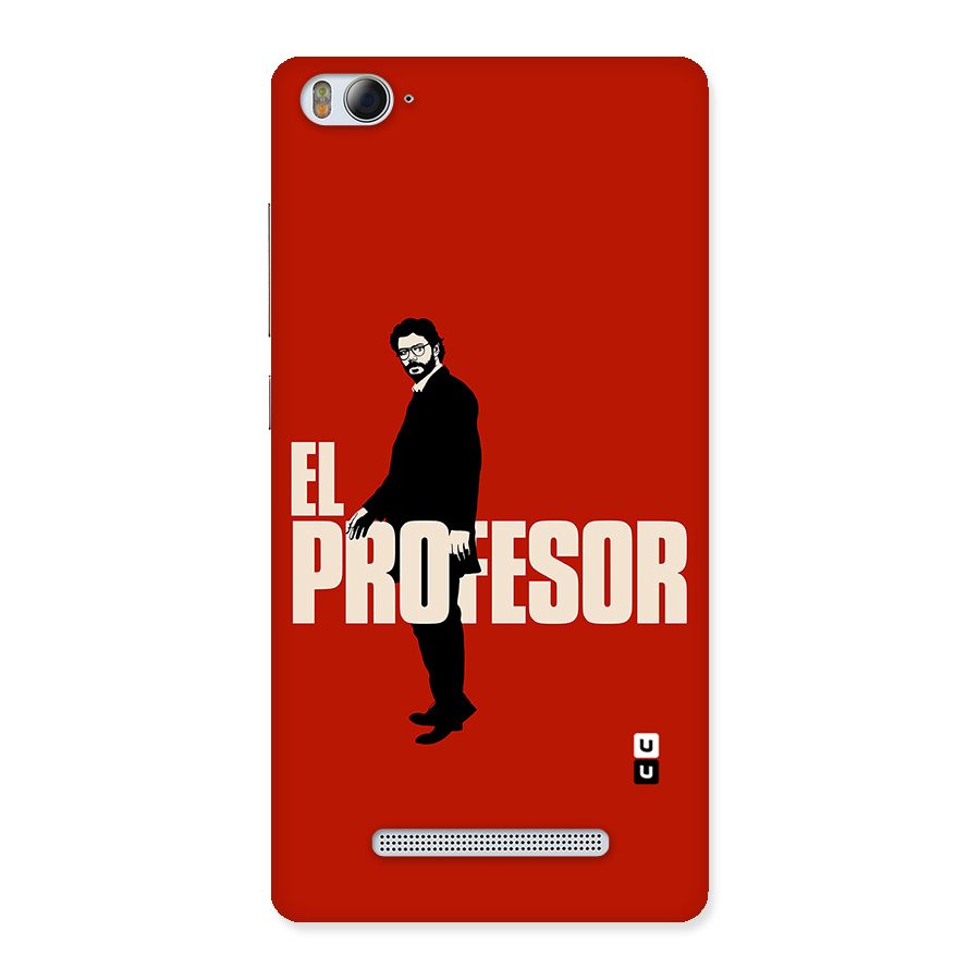 El Profesor Minimalist Back Case for Xiaomi Mi4i