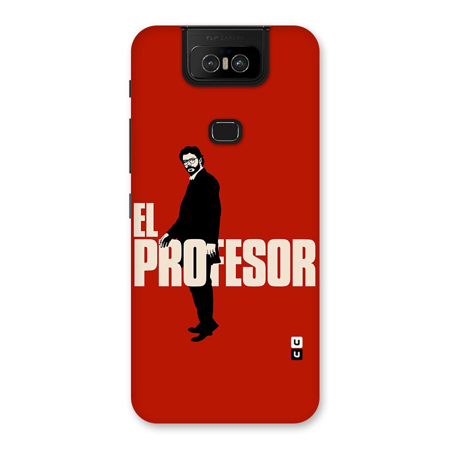 El Profesor Minimalist Back Case for Zenfone 6z