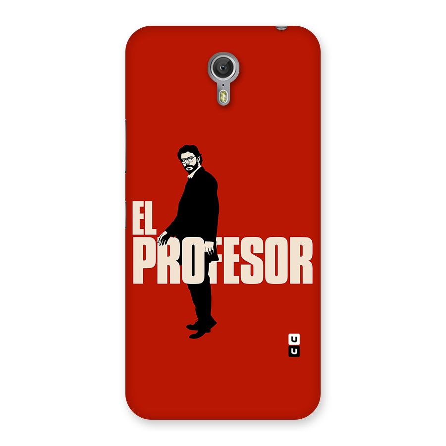 El Profesor Minimalist Back Case for Zuk Z1