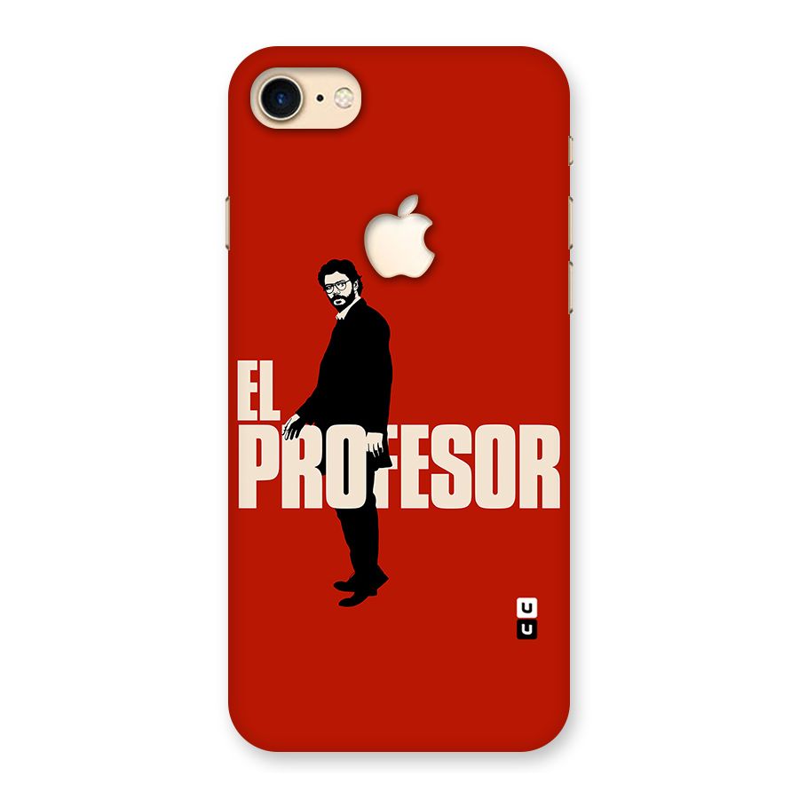 El Profesor Minimalist Back Case for iPhone 7 Apple Cut