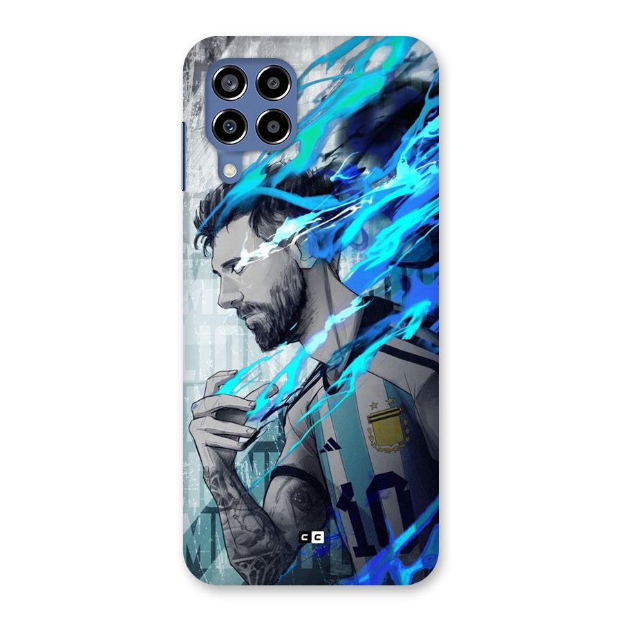 Electrifying Soccer Star Back Case for Galaxy M53 5G