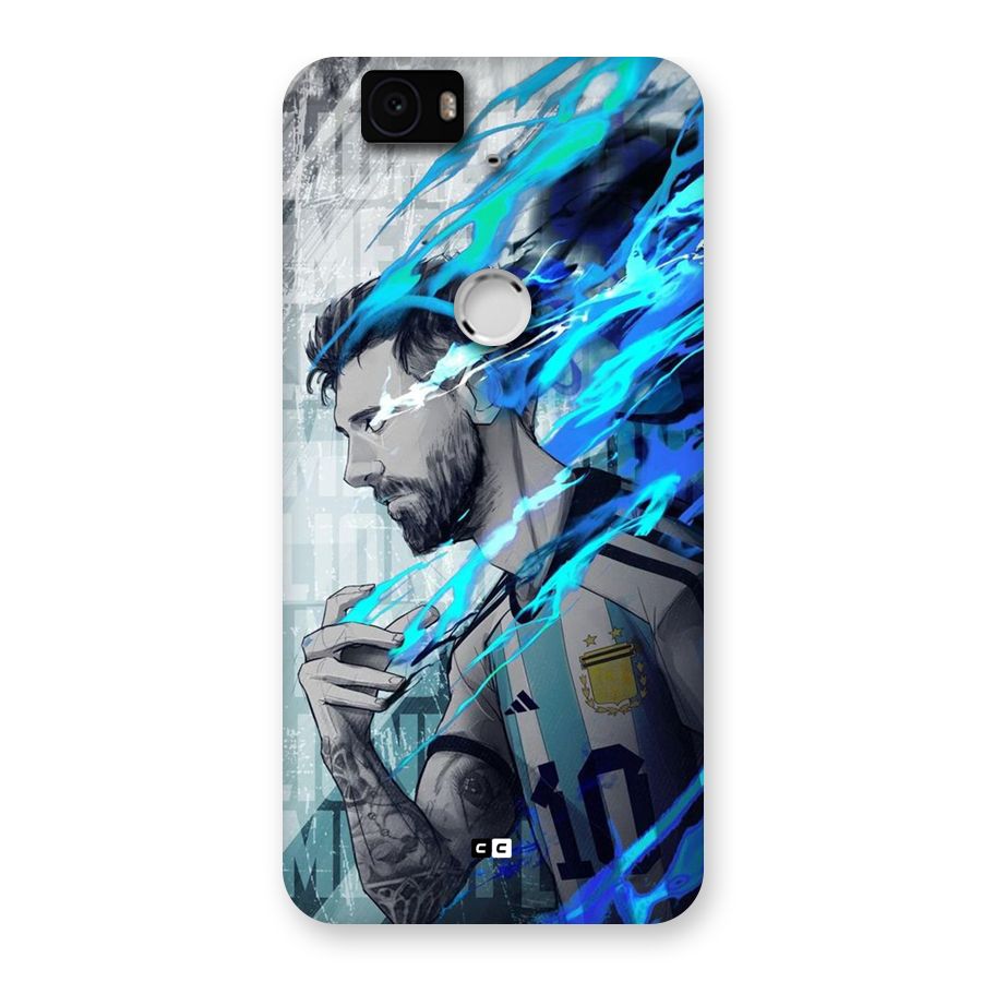 Electrifying Soccer Star Back Case for Google Nexus 6P