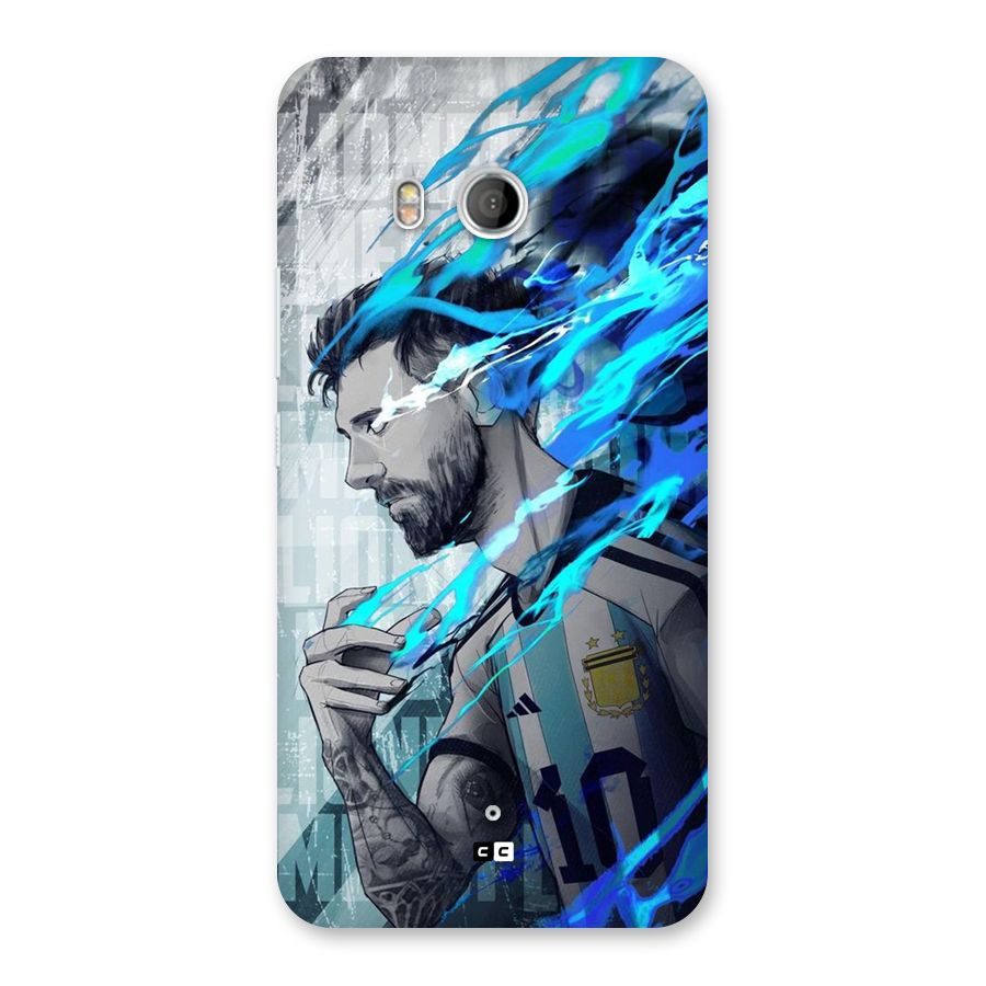 Electrifying Soccer Star Back Case for HTC U11