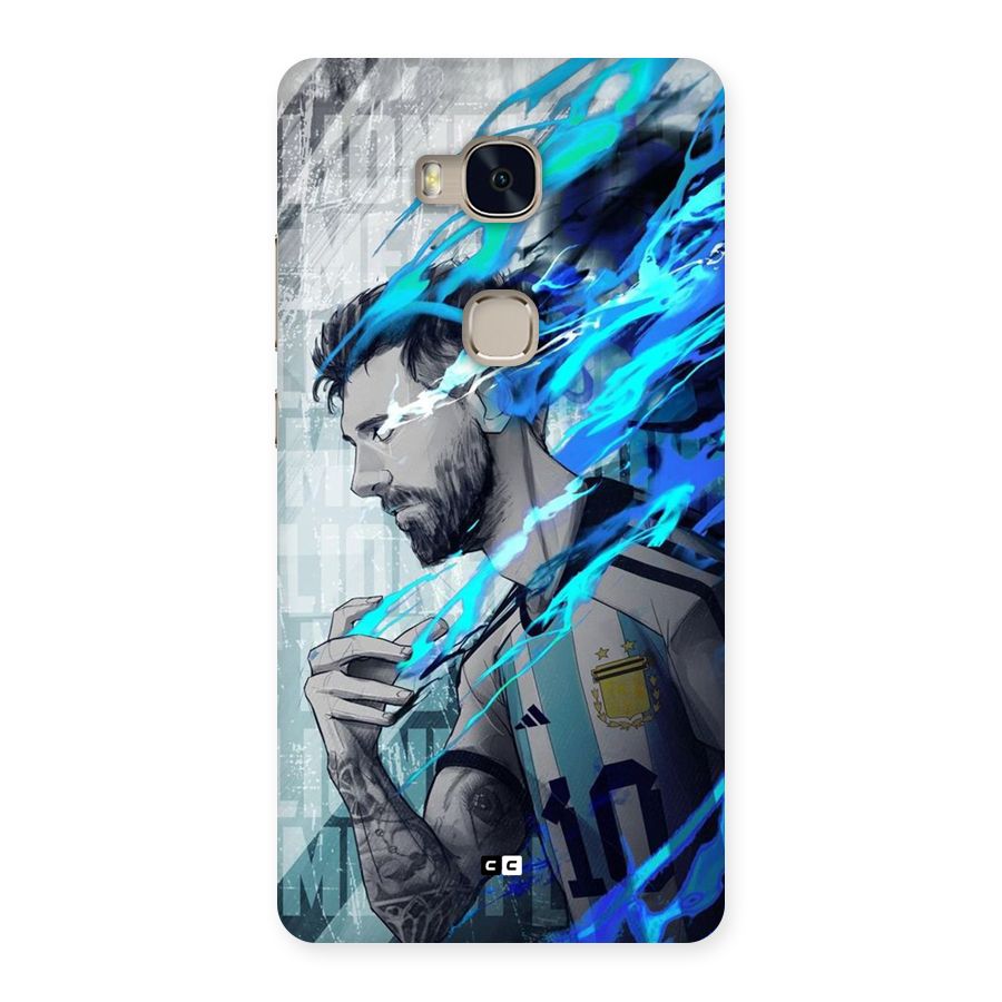 Electrifying Soccer Star Back Case for Honor 5X