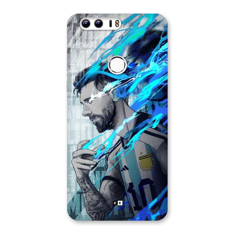 Electrifying Soccer Star Back Case for Honor 8
