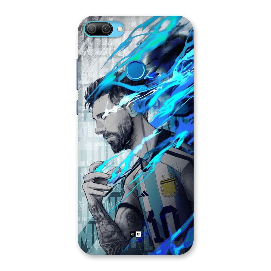 Electrifying Soccer Star Back Case for Honor 9N