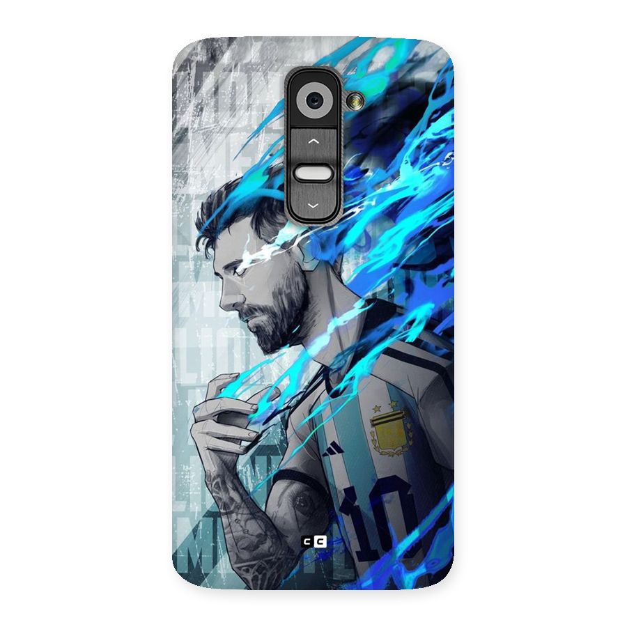Electrifying Soccer Star Back Case for LG G2